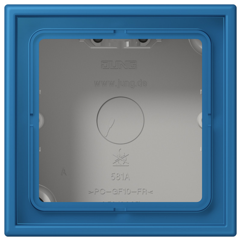 Jung LS range / LS CUBE Opbouwkap Gesloten 1-VDG.LC32030