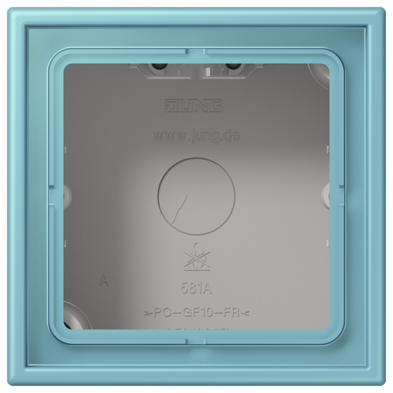 Jung LS range / LS CUBE Opbouwkap Gesloten 1-VDG.LC32032