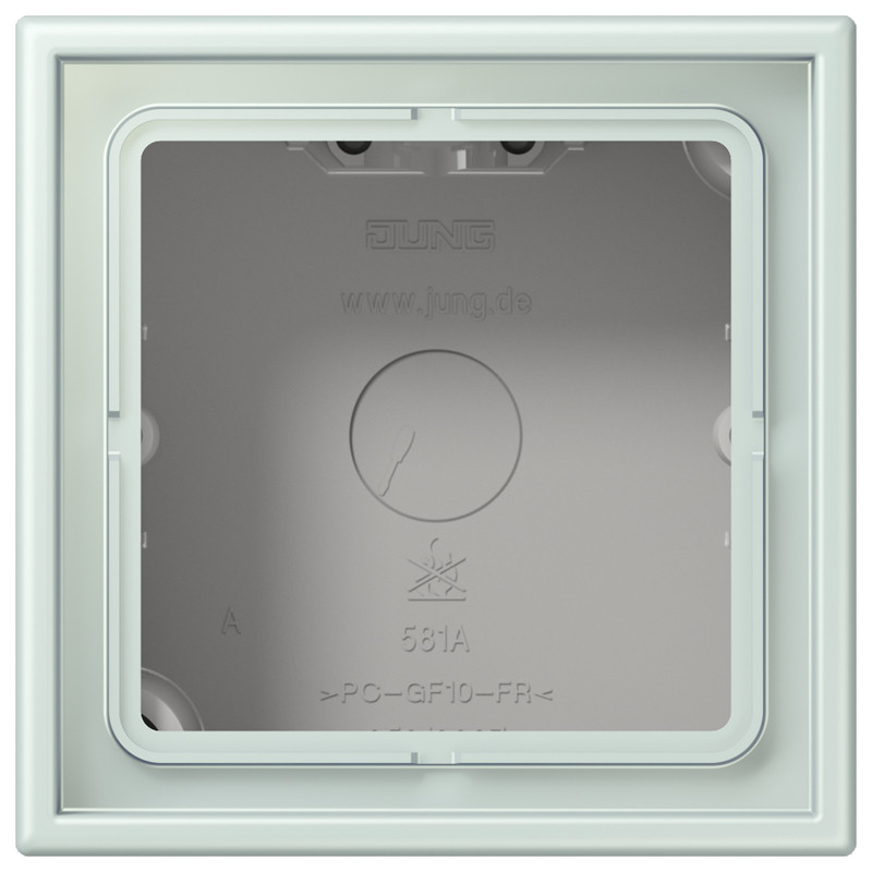 Jung LS range / LS CUBE Opbouwkap Gesloten 1-VDG.LC32034