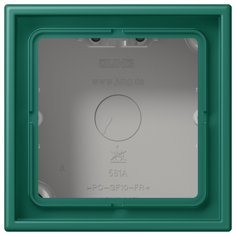 Jung LS range / LS CUBE Opbouwkap Gesloten 1-VDG.LC32040