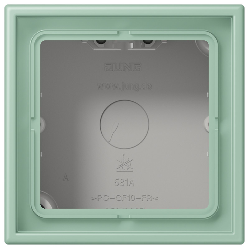 Jung LS range / LS CUBE Opbouwkap Gesloten 1-VDG.LC32041