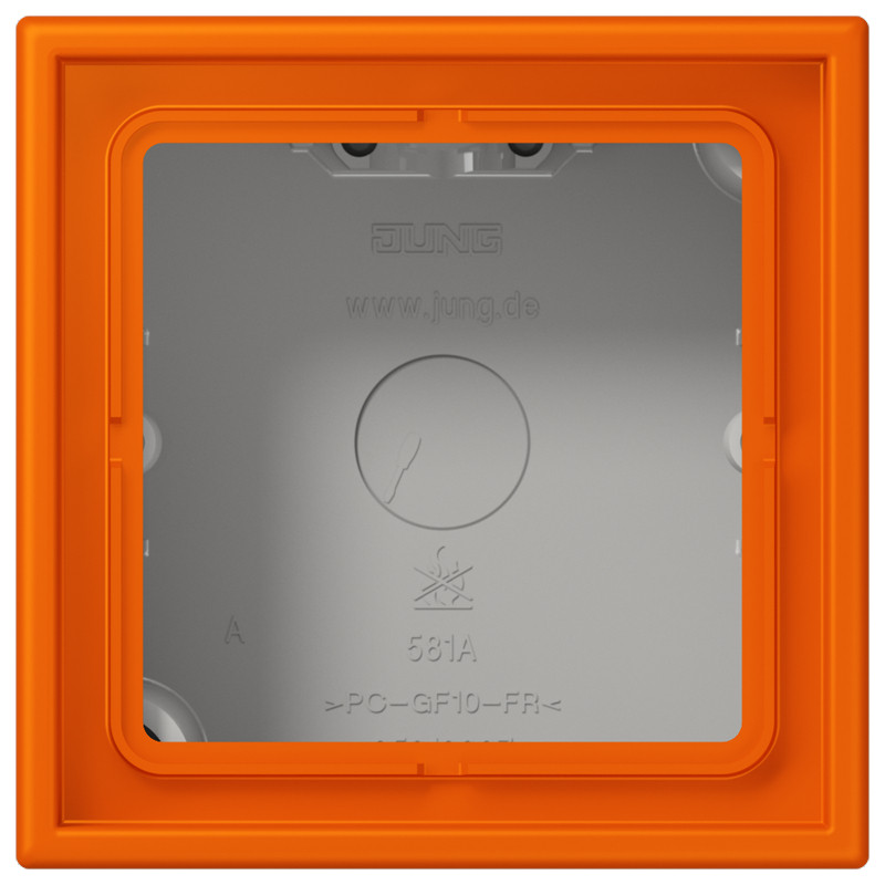 Jung LS range / LS CUBE Opbouwkap Gesloten 1-VDG.LC32080