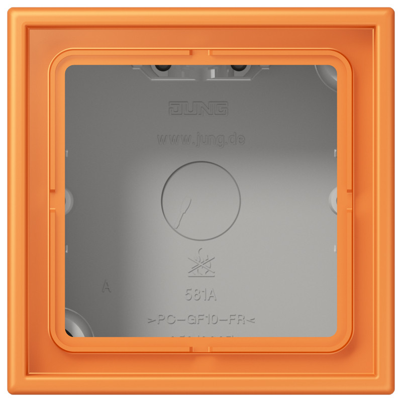 Jung LS range / LS CUBE Opbouwkap Gesloten 1-VDG.LC32081