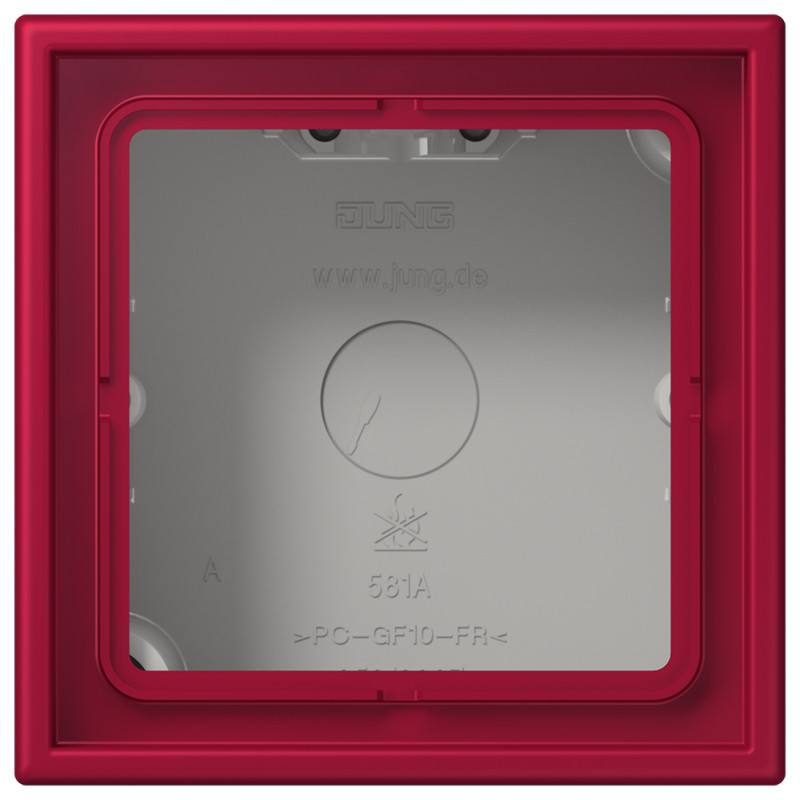 Jung LS range / LS CUBE Opbouwkap Gesloten 1-VDG.LC32100