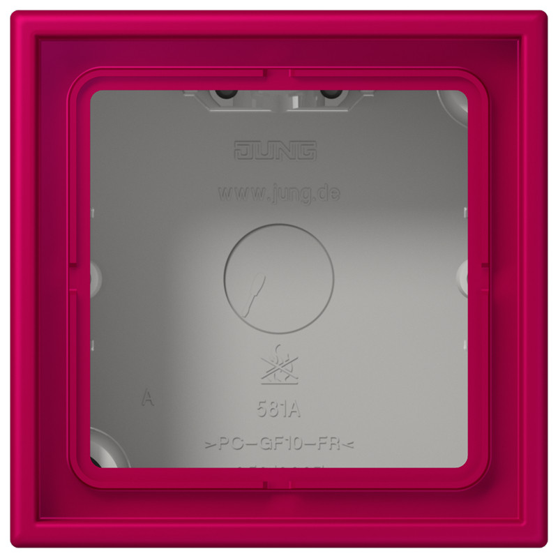 Jung LS range / LS CUBE Opbouwkap Gesloten 1-VDG.LC32101