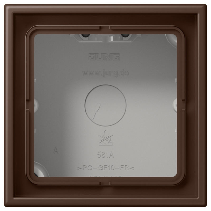 Jung LS range / LS CUBE Opbouwkap Gesloten 1-VDG.LC32130