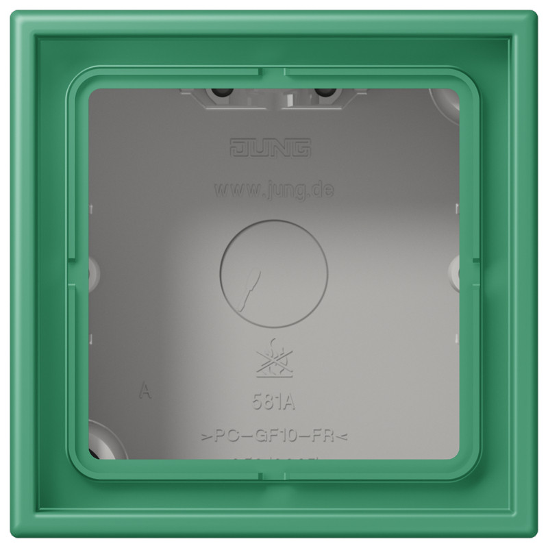 Jung LS range / LS CUBE Opbouwkap Gesloten 1-VDG.LC4320G