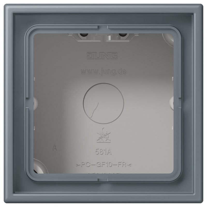 Jung LS range / LS CUBE Opbouwkap Gesloten 1-VDG.LC4320H