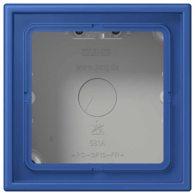 Jung LS range / LS CUBE Opbouwkap Gesloten 1-VDG.LC4320K