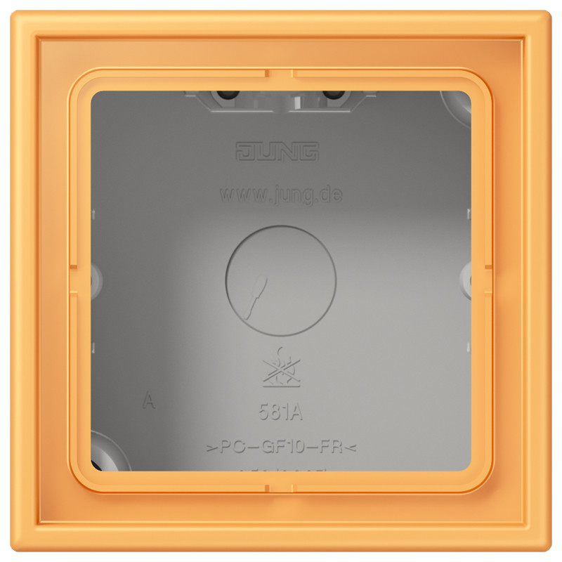 Jung LS range / LS CUBE Opbouwkap Gesloten 1-VDG.LC4320L