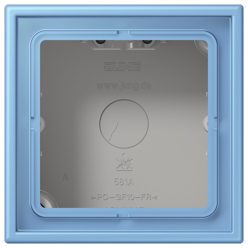 Jung LS range / LS CUBE Opbouwkap Gesloten 1-VDG.LC4320N