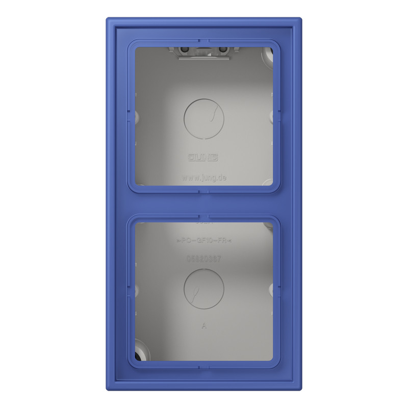 Jung LS range / LS CUBE Opbouwkap Gesloten 2-VDG.LC32020