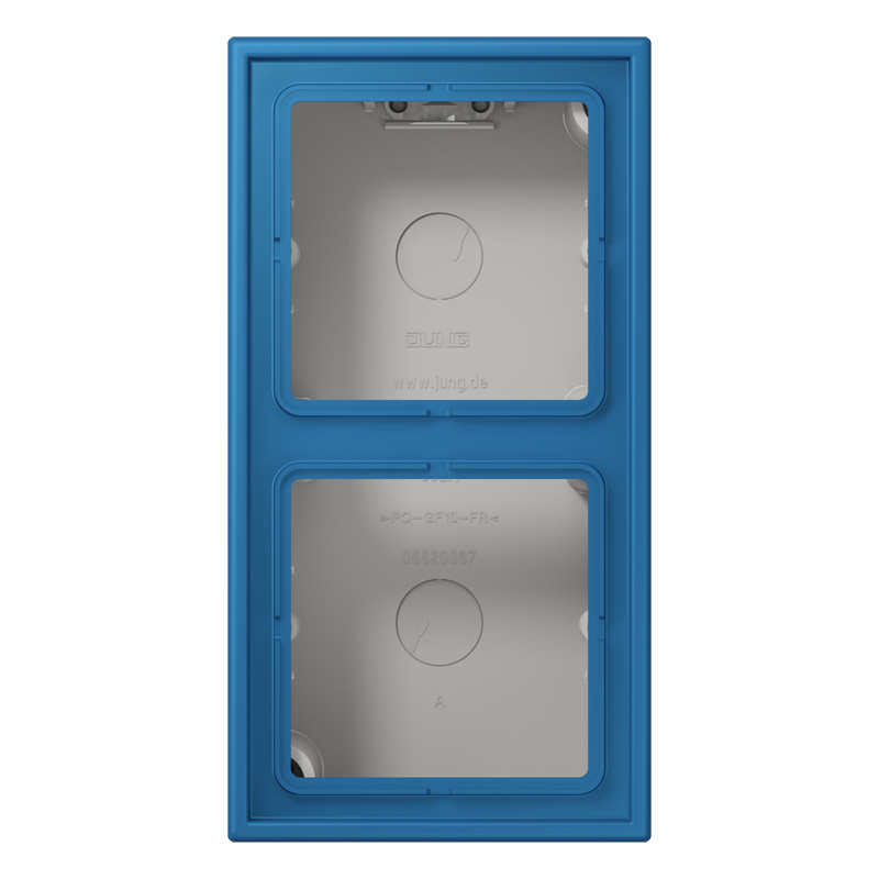 Jung LS range / LS CUBE Opbouwkap Gesloten 2-VDG.LC32030