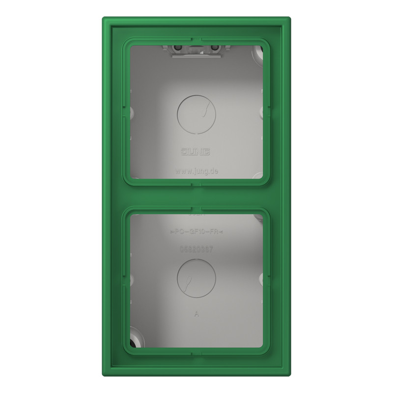 Jung LS range / LS CUBE Opbouwkap Gesloten 2-VDG.LC32050