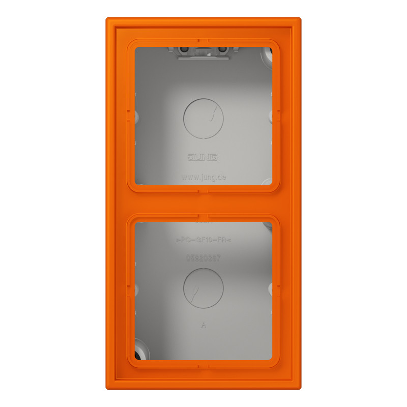 Jung LS range / LS CUBE Opbouwkap Gesloten 2-VDG.LC32080