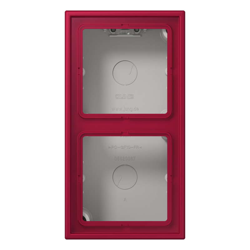 Jung LS range / LS CUBE Opbouwkap Gesloten 2-VDG.LC32100