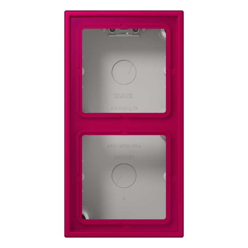 Jung LS range / LS CUBE Opbouwkap Gesloten 2-VDG.LC32101