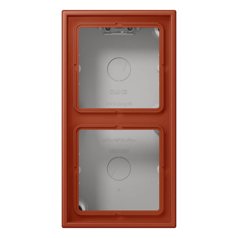 Jung LS range / LS CUBE Opbouwkap Gesloten 2-VDG.LC32110