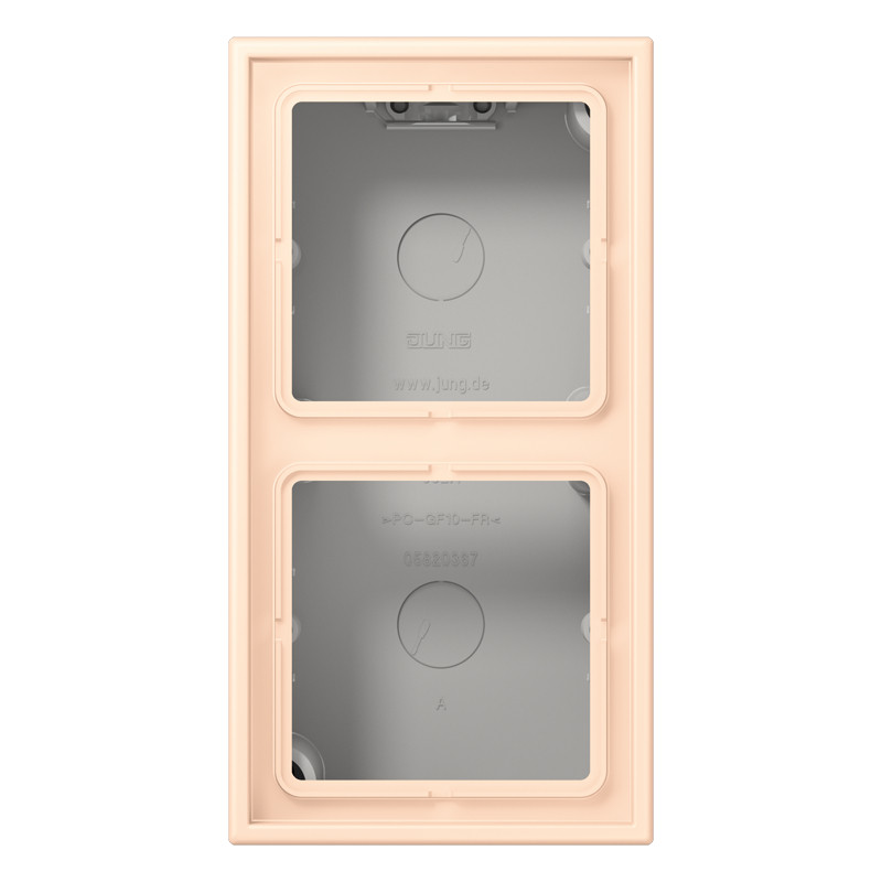 Jung LS range / LS CUBE Opbouwkap Gesloten 2-VDG.LC32123