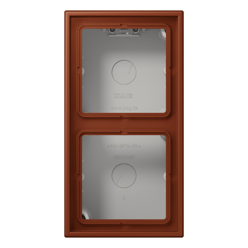 Jung LS range / LS CUBE Opbouwkap Gesloten 2-VDG.LC4320D