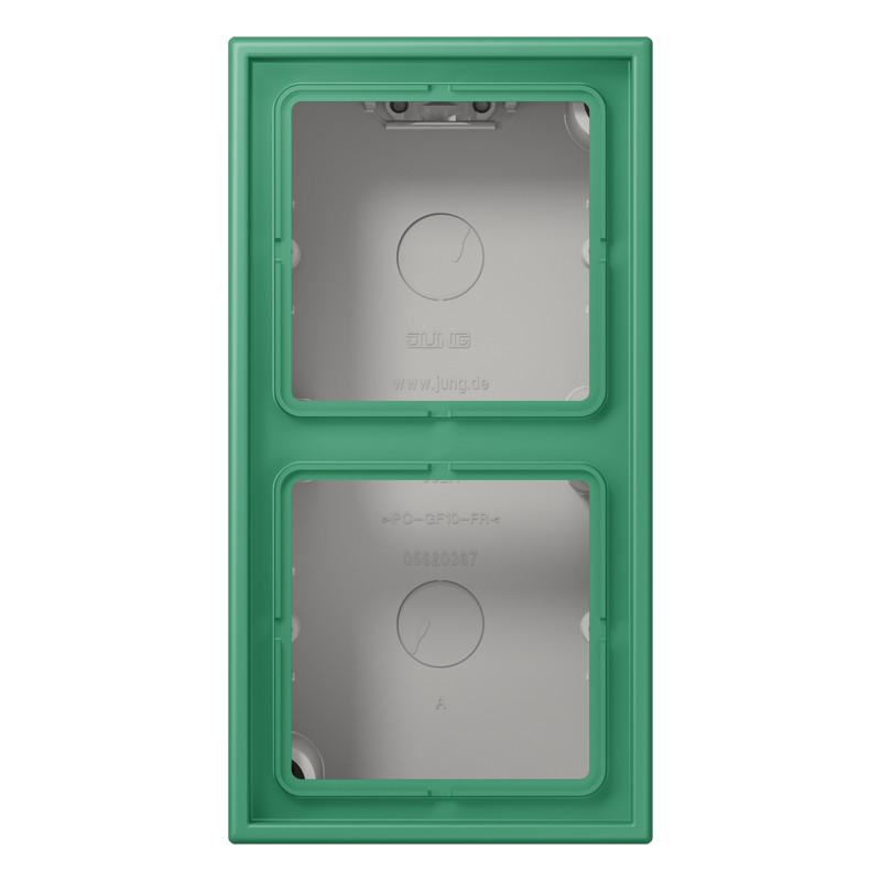 Jung LS range / LS CUBE Opbouwkap Gesloten 2-VDG.LC4320G