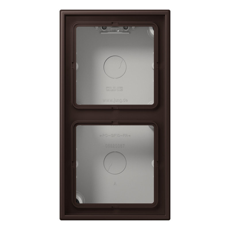 Jung LS range / LS CUBE Opbouwkap Gesloten 2-VDG.LC4320J