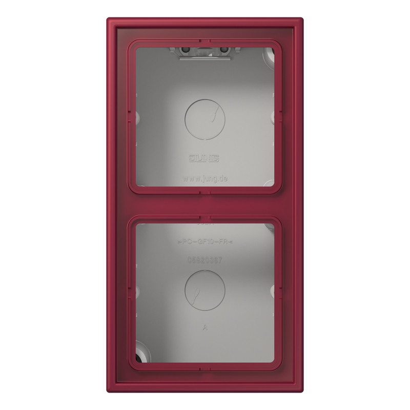 Jung LS range / LS CUBE Opbouwkap Gesloten 2-VDG.LC4320M