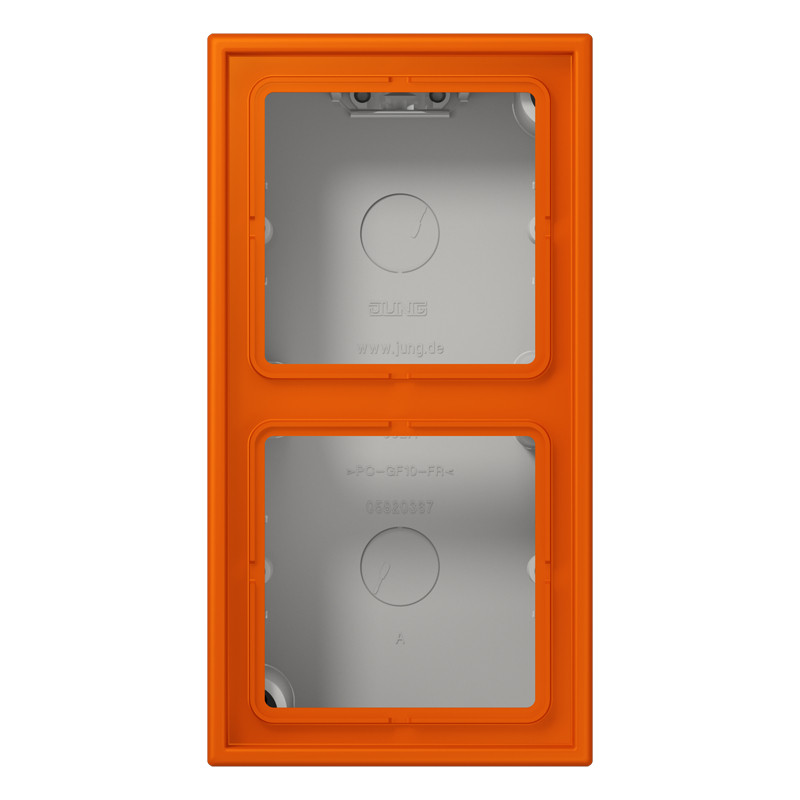 Jung LS range / LS CUBE Opbouwkap Gesloten 2-VDG.LC4320S