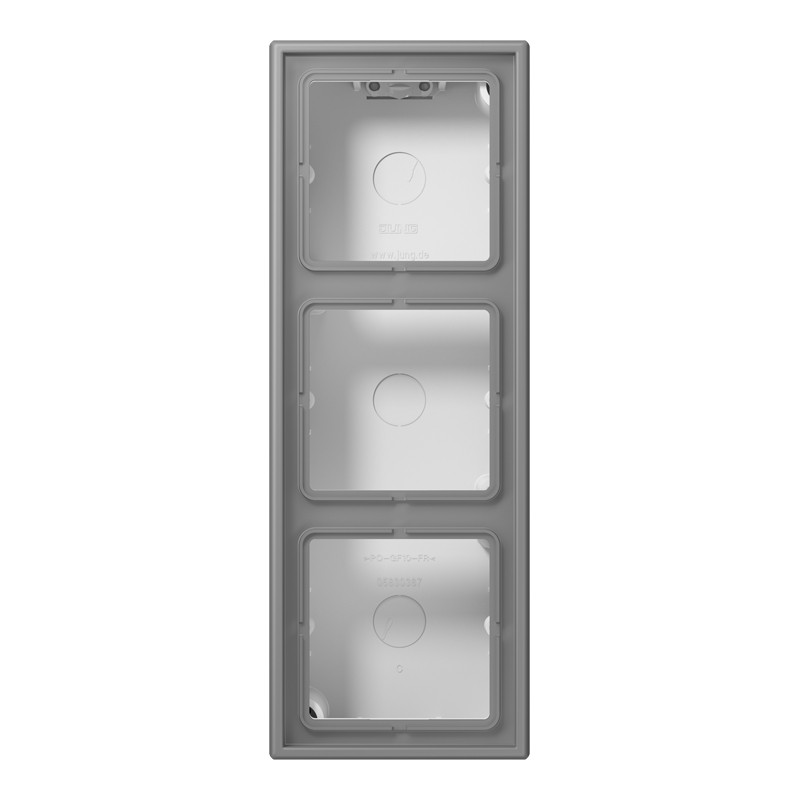 Jung LS range / LS CUBE Opbouwkap LS990 3-voudig LC32011