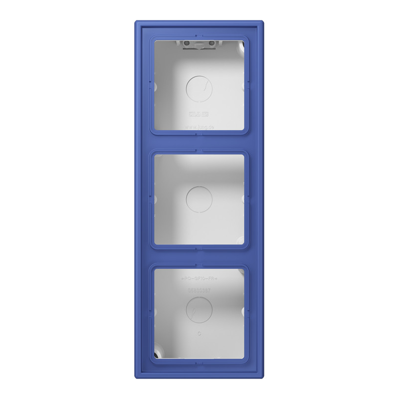 Jung LS range / LS CUBE Opbouwkap LS990 3-voudig LC32020