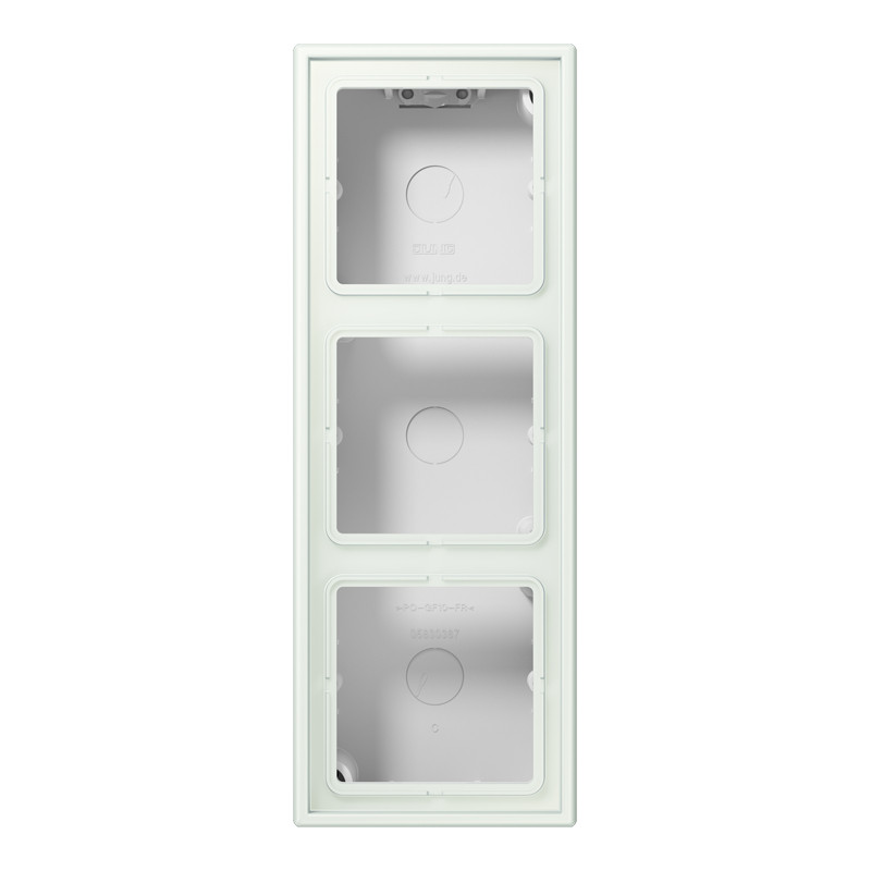 Jung LS range / LS CUBE Opbouwkap LS990 3-voudig LC32024