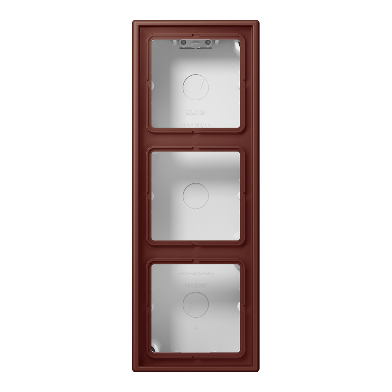 Jung LS range / LS CUBE Opbouwkap LS990 3-voudig LC32120