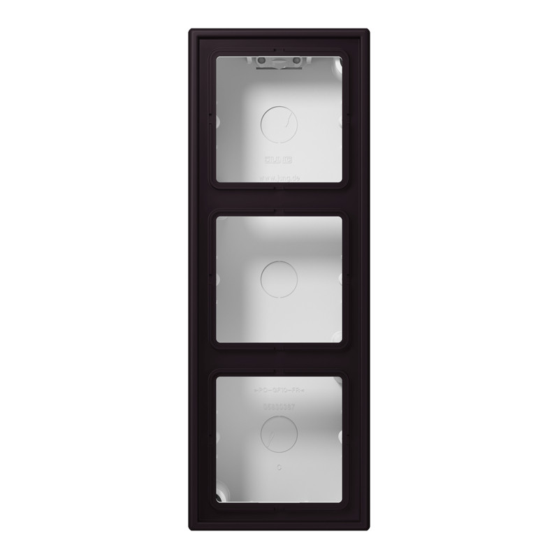 Jung LS range / LS CUBE Opbouwkap LS990 3-voudig lc4320e