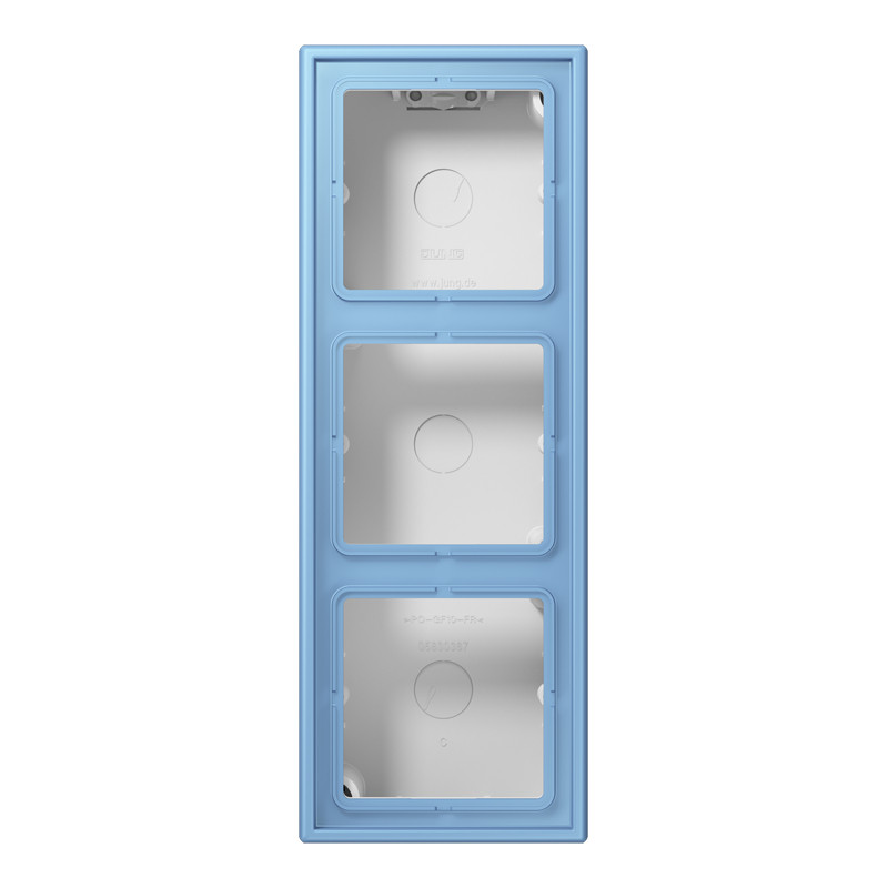 Jung LS range / LS CUBE Opbouwkap LS990 3-voudig LC4320N