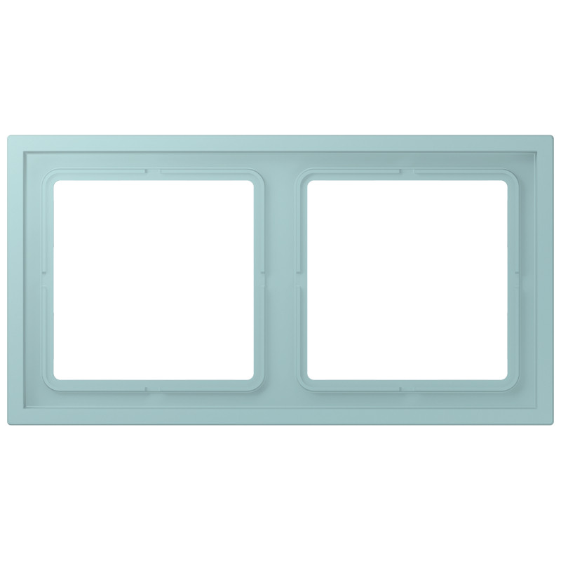 Jung LS range / LS ZERO Afdekraam Zero 2-voudig slagvast LC32033