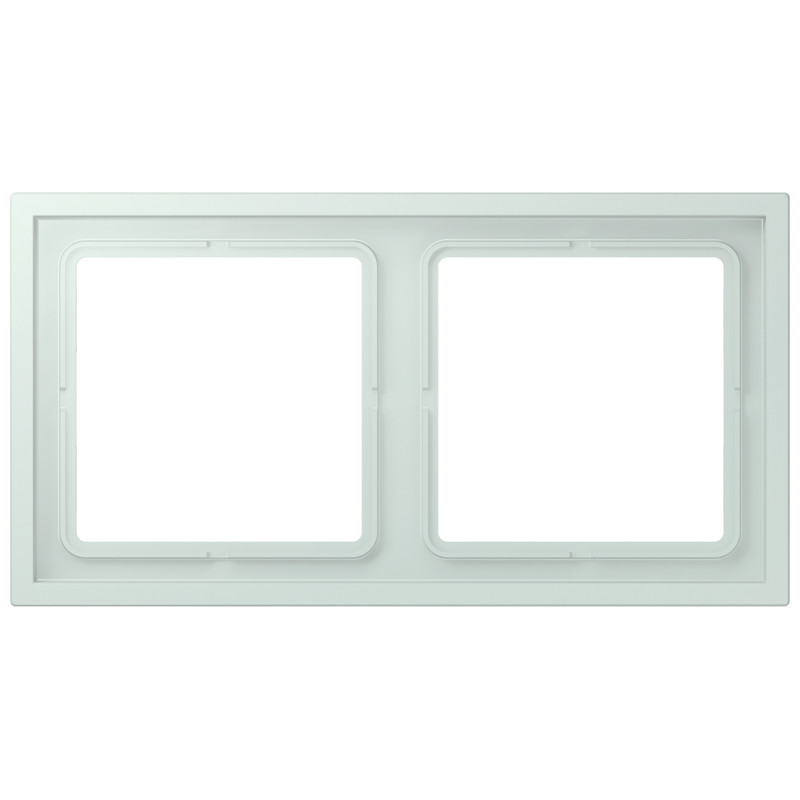 Jung LS range / LS ZERO Afdekraam Zero 2-voudig slagvast LC32034