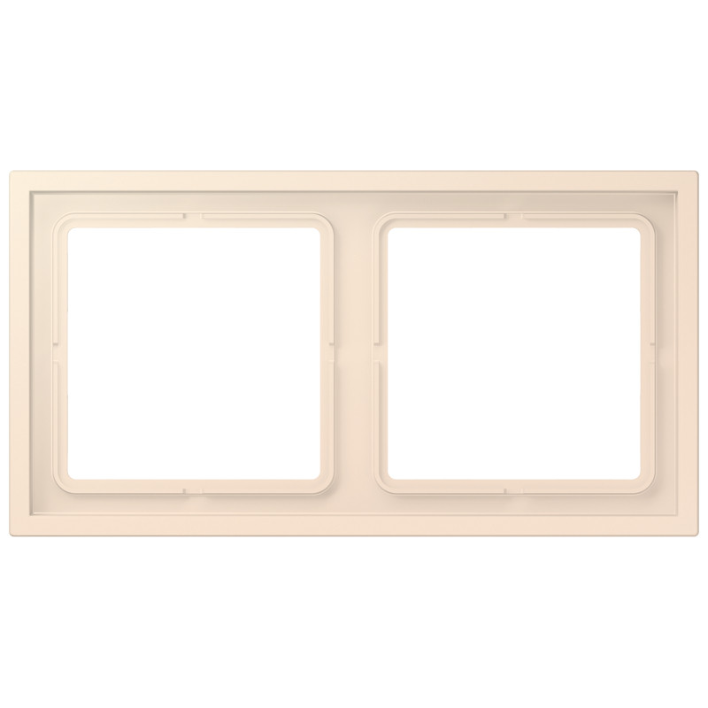 Jung LS range / LS ZERO Afdekraam Zero 2-voudig slagvast LC32082