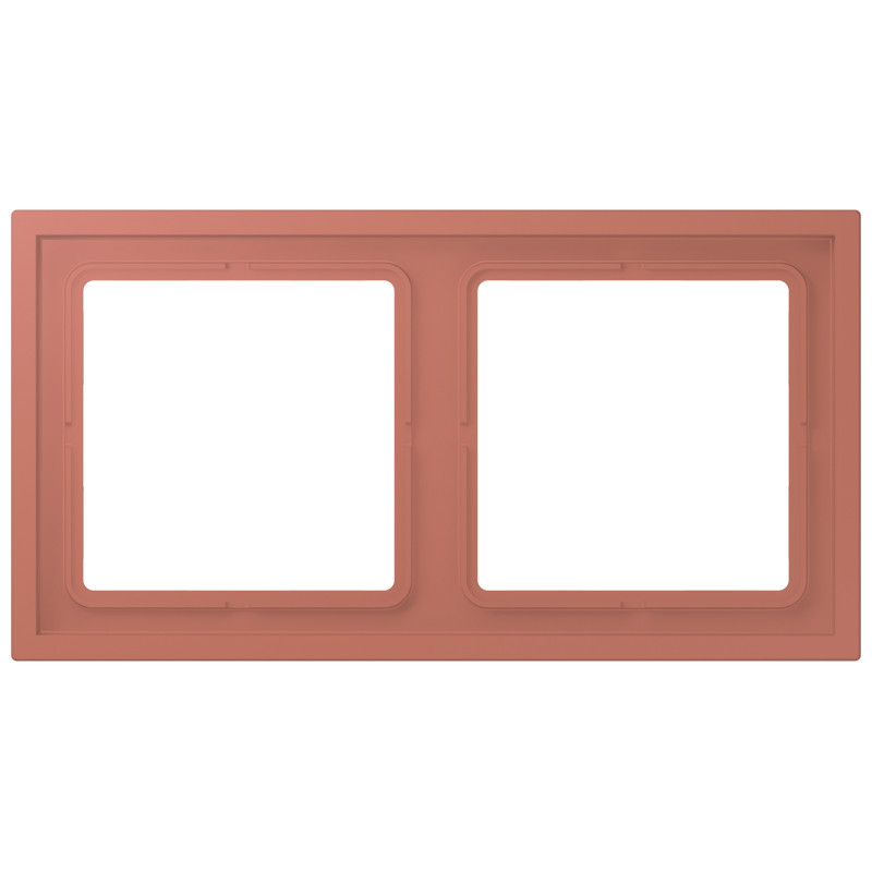 Jung LS range / LS ZERO Afdekraam Zero 2-voudig slagvast LC32121