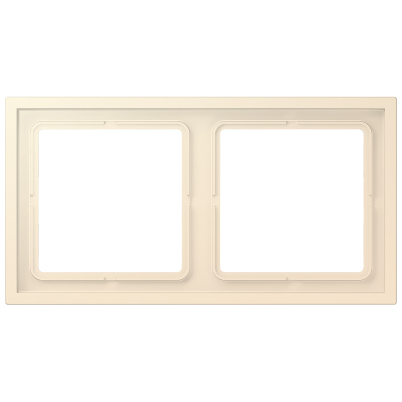 Jung LS range / LS ZERO Afdekraam Zero 2-voudig slagvast LC32123