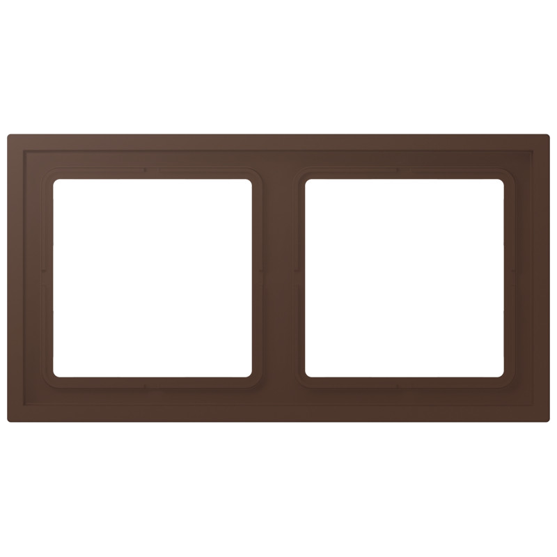 Jung LS range / LS ZERO Afdekraam Zero 2-voudig slagvast LC32130