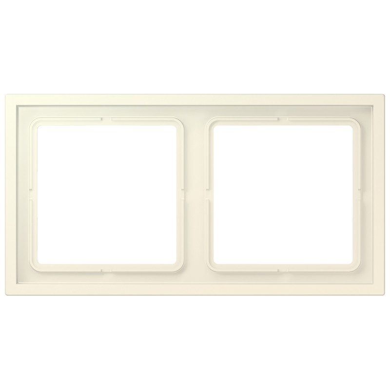 Jung LS range / LS ZERO Afdekraam Zero 2-voudig slagvast LC4320B