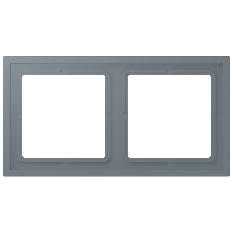 Jung LS range / LS ZERO Afdekraam Zero 2-voudig slagvast LC4320H