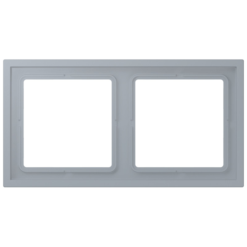 Jung LS range / LS ZERO Afdekraam Zero 2-voudig slagvast lc4320o