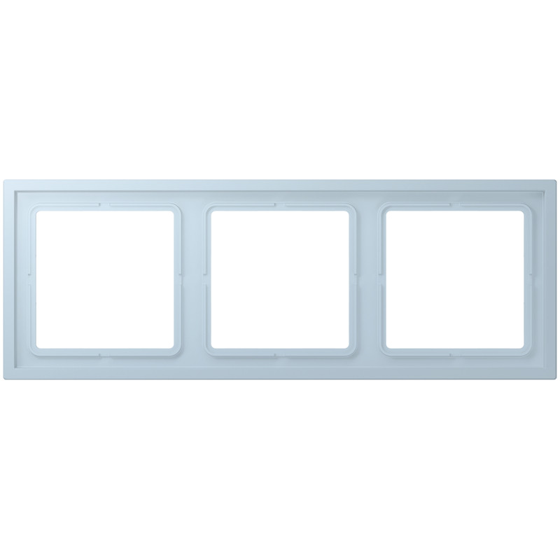 Jung LS range / LS ZERO Afdekraam Zero 3-voudig slagvast LC32022