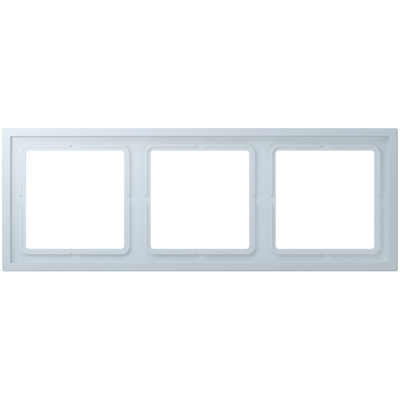 Jung LS range / LS ZERO Afdekraam Zero 3-voudig slagvast LC32023