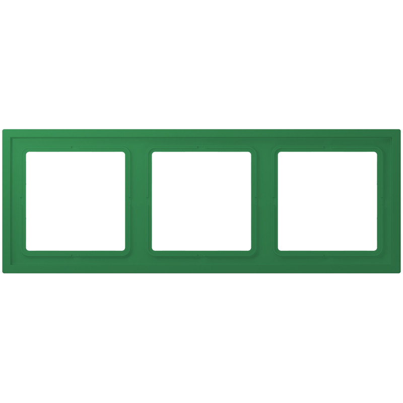 Jung LS range / LS ZERO Afdekraam Zero 3-voudig slagvast LC32050