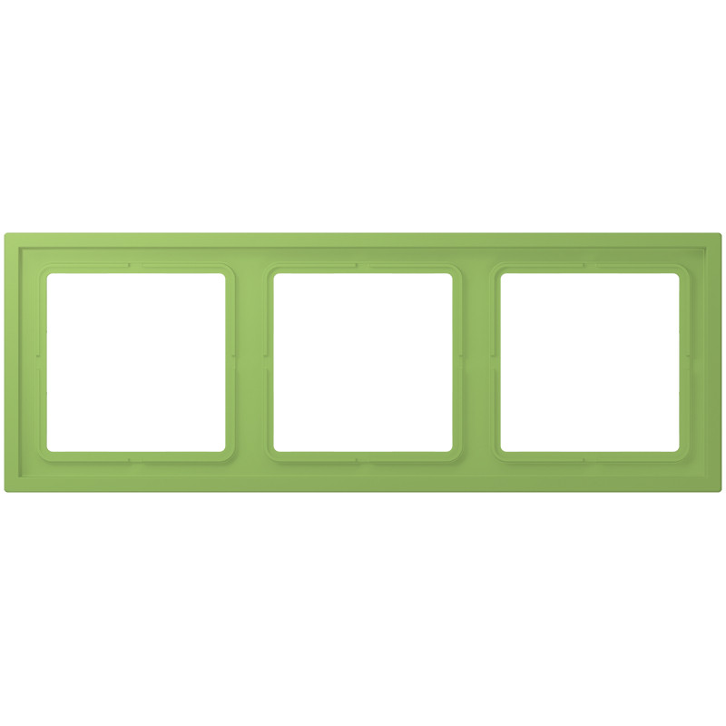 Jung LS range / LS ZERO Afdekraam Zero 3-voudig slagvast LC32051