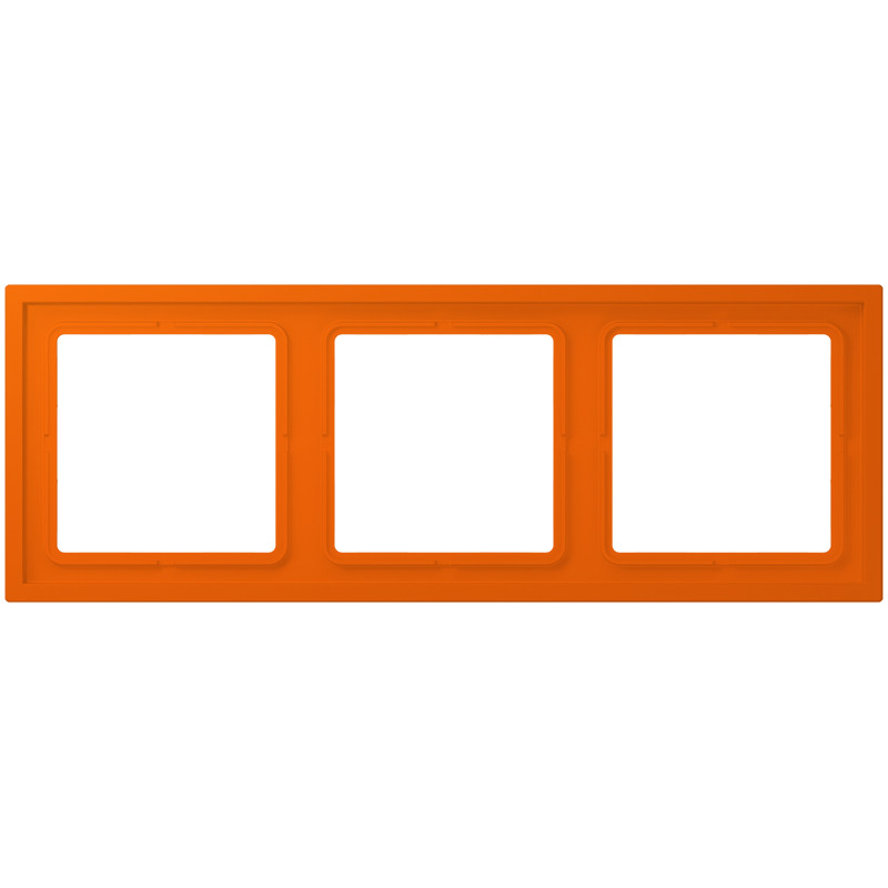 Jung LS range / LS ZERO Afdekraam Zero 3-voudig slagvast LC32080