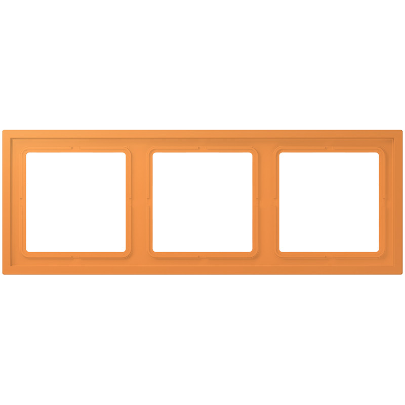 Jung LS range / LS ZERO Afdekraam Zero 3-voudig slagvast LC32081