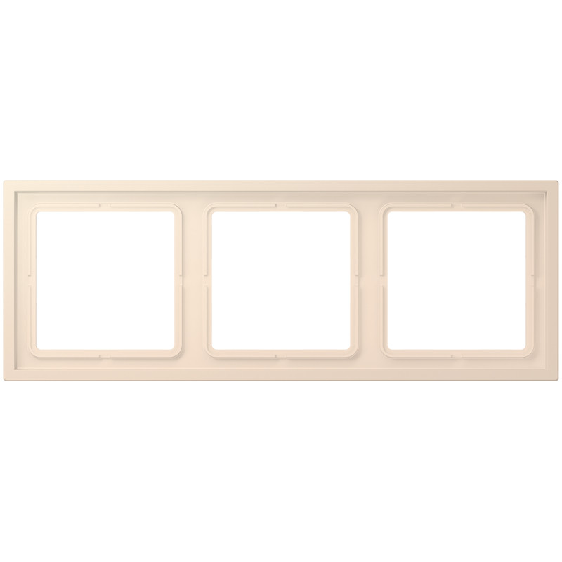 Jung LS range / LS ZERO Afdekraam Zero 3-voudig slagvast LC32082